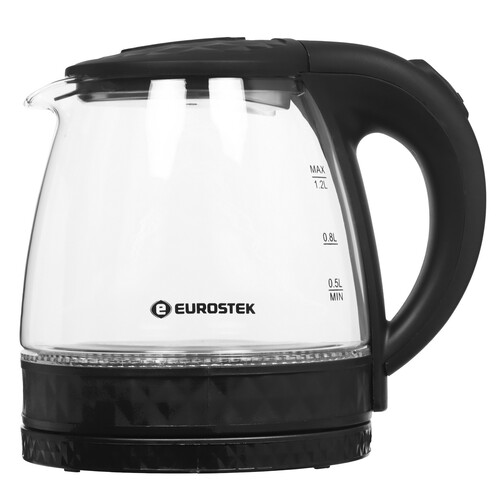 Купить Электрочайник Eurostek EEK-2229 черный  9974045. Характеристики, отзывы и цены в Донецке