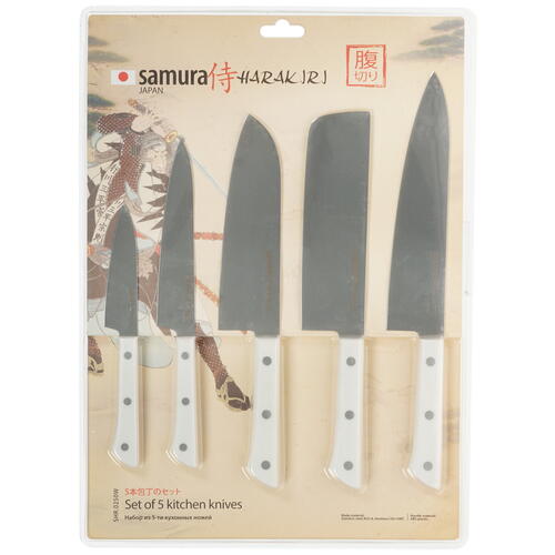 Купить Набор ножей Samura Harakiri SHR-0250W/K  1600571. Характеристики, отзывы и цены в Донецке
