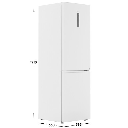 Купить Холодильник с морозильником   HAIER C2F636CWFDU1 белый  9277578. Характеристики, отзывы и цены в Донецке