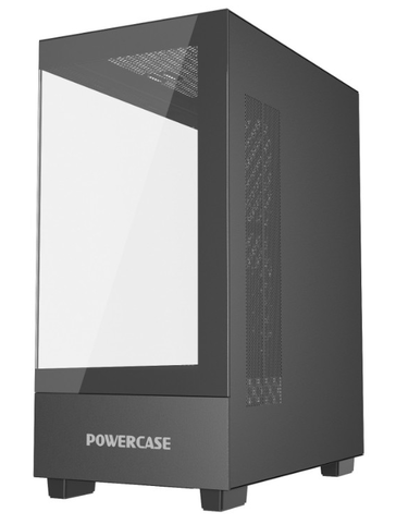 Купить Корпус PowerCase Vision Micro M [CVMMB-L0] черный  5481460. Характеристики, отзывы и цены в Донецке