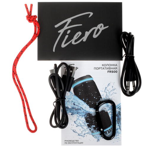 Купить Портативная колонка Fiero Vortex S, красный  5092227. Характеристики, отзывы и цены в Донецке