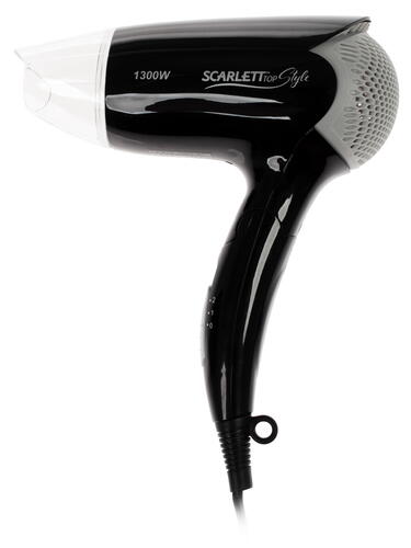 Купить Фен Scarlett SC-HD70IT02 черный/серебристый  7955555. Характеристики, отзывы и цены в Донецке