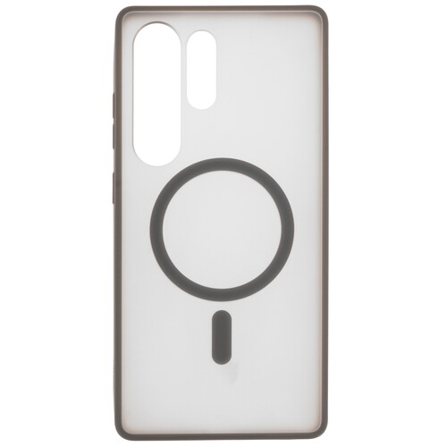 Купить Накладка  uBear Cloud Mag Case для Samsung Galaxy S25 Ultra серый/прозрачный  5617321. Характеристики, отзывы и цены в Донецке