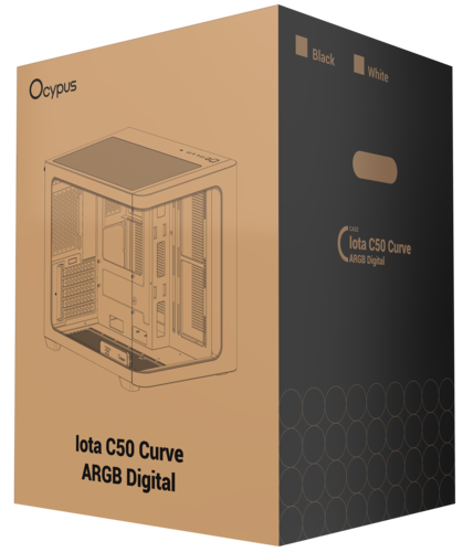 Купить Корпус Ocypus Iota C50 Curve ARGB  5637726. Характеристики, отзывы и цены в Донецке