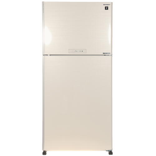 Купить Холодильник с морозильником   Sharp SJXG60PMBE бежевый  8117591. Характеристики, отзывы и цены в Донецке
