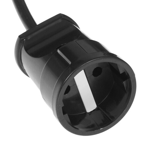 Купить Удлинитель силовой Калибр УСР1-30 черный  5341008. Характеристики, отзывы и цены в Донецке