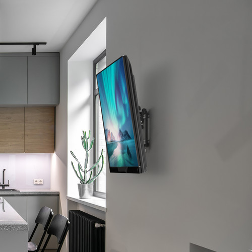 Купить Кронштейн для ТВ ONKRON TME-22B черный  5492183. Характеристики, отзывы и цены в Донецке