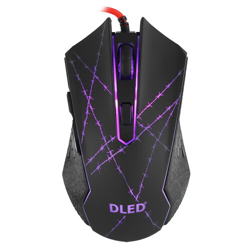 Купить Мышь проводная DLED GM1109 [10624] черный  9174986. Характеристики, отзывы и цены в Донецке