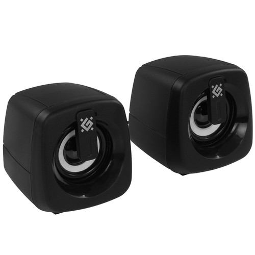 Купить Колонки Defender J1 черный  9204191. Характеристики, отзывы и цены в Донецке