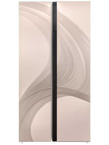 Купить Холодильник Side by Side   LEX LSB530GLID wind бежевый  9172550. Характеристики, отзывы и цены в Донецке