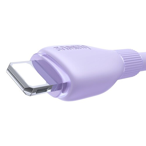 Купить Кабель круглый Baseus Lightning 8-pin - USB Type-C фиолетовый 1.5 м  5627476. Характеристики, отзывы и цены в Донецке