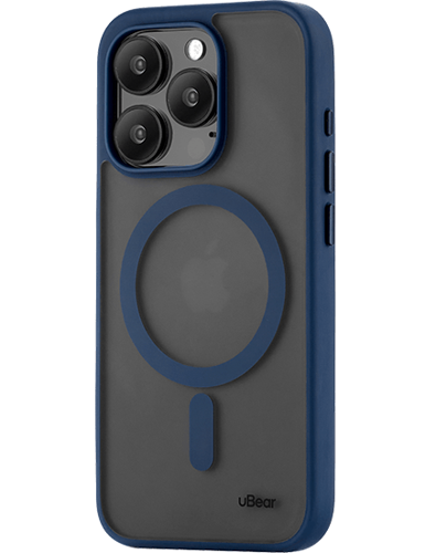 Купить Накладка  uBear Cloud Mag Case для Apple iPhone 15 Pro Max синий  5460657. Характеристики, отзывы и цены в Донецке