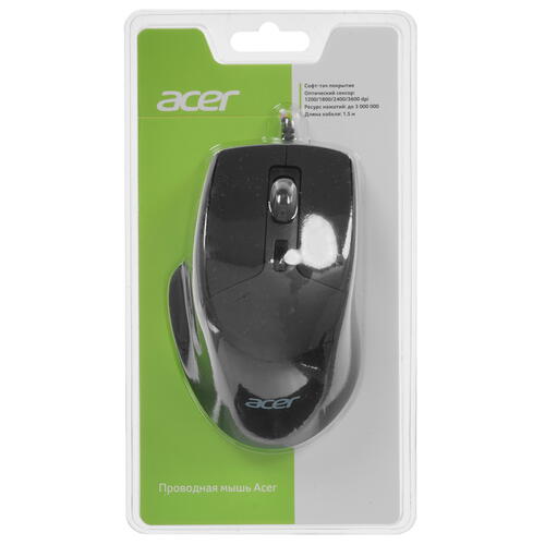 Купить Мышь проводная Acer OMW130  5015149. Характеристики, отзывы и цены в Донецке