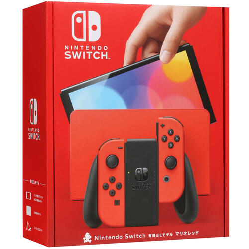 Купить Игровая консоль Nintendo Switch OLED – Mario Red Edition красный  5435808. Характеристики, отзывы и цены в Донецке