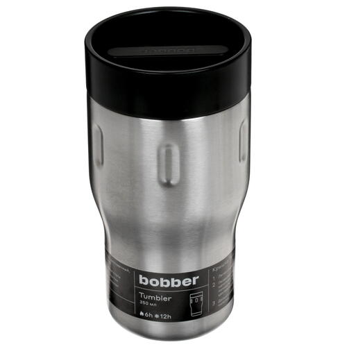 Купить Термокружка Bobber Tumbler-350 Matte серый  4812945. Характеристики, отзывы и цены в Донецке