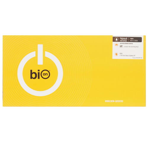 Купить Картридж лазерный Bion BCR-CF280A черный  9910402. Характеристики, отзывы и цены в Донецке