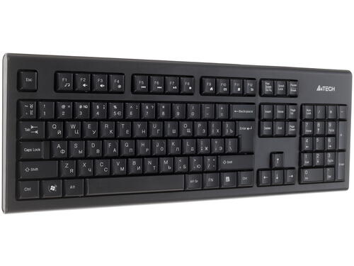 Купить Клавиатура+мышь беспроводная   A4Tech 7100N Wireless черный  0133640. Характеристики, отзывы и цены в Донецке