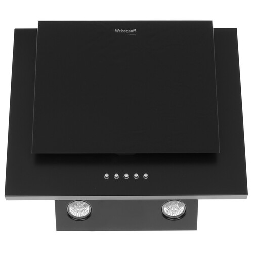 Купить Вытяжка наклонная Weissgauff Gamma 50 PB BL черный/черный  8122554. Характеристики, отзывы и цены в Донецке