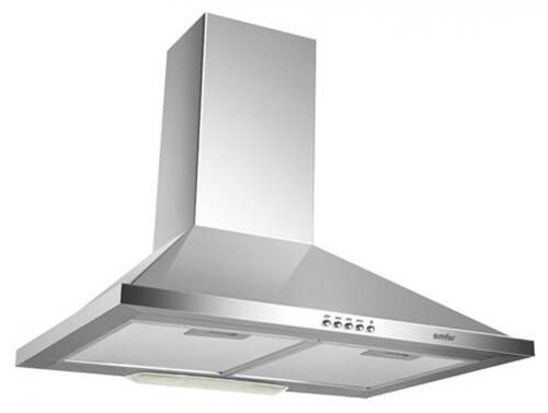 Купить Вытяжка каминная Simfer 8562SM серебристый/серебристый  1115520. Характеристики, отзывы и цены в Донецке