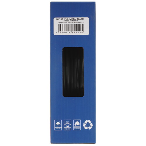 Купить Пластик NVPRINT PLA Meta Black  9158578. Характеристики, отзывы и цены в Донецке