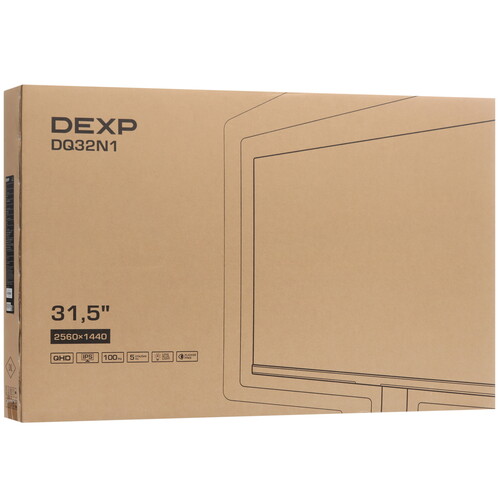 Купить 31.5" Монитор DEXP DQ32N1 черный  9144855. Характеристики, отзывы и цены в Донецке