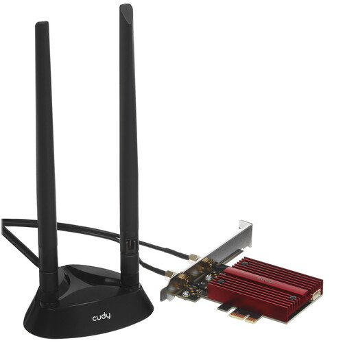 Купить Wi-Fi адаптер + Bluetooth Cudy WE4000  9046051. Характеристики, отзывы и цены в Донецке