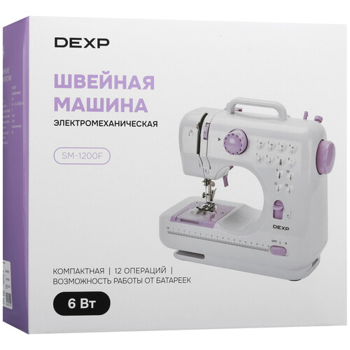 Купить Швейная машина DEXP SM-1200F  9137106. Характеристики, отзывы и цены в Донецке
