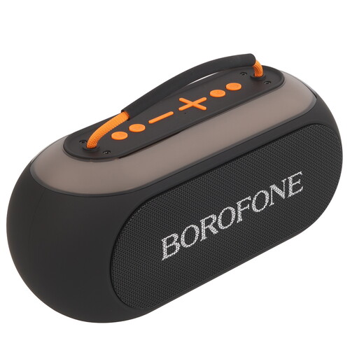 Купить Портативная колонка Borofone BP23 Spring, черный  9237942. Характеристики, отзывы и цены в Донецке