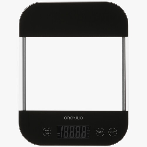 Купить Кухонные весы OneTwo O3SC24 черный  9158775. Характеристики, отзывы и цены в Донецке
