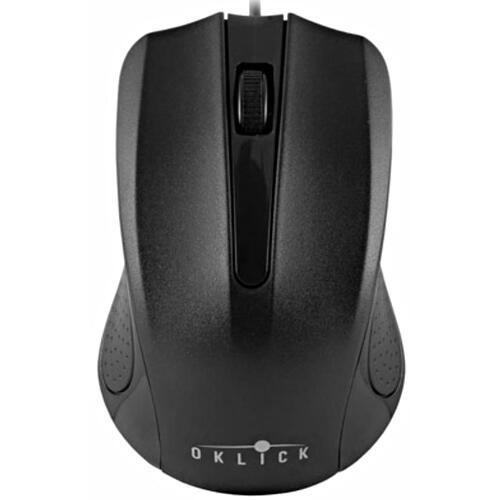 Купить Мышь проводная Oklick 225M черный  1035557. Характеристики, отзывы и цены в Донецке