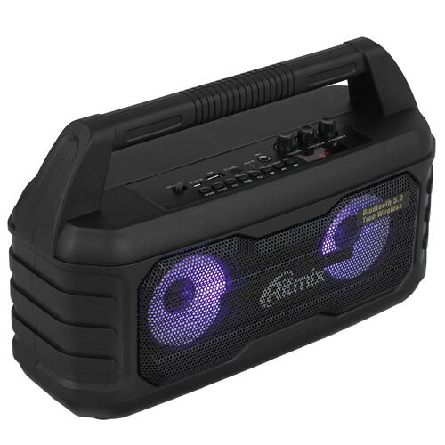Купить Портативная колонка Ritmix SP-610B, черный  5076801. Характеристики, отзывы и цены в Донецке
