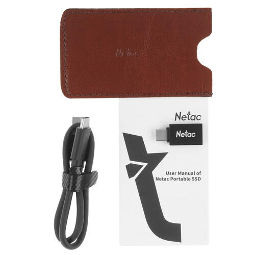 Купить 1000 ГБ Внешний SSD Netac Z9 [NT01Z9-001T-32BK]  5355403. Характеристики, отзывы и цены в Донецке