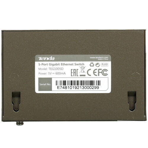 Купить Коммутатор Tenda TEG1005D  5368389. Характеристики, отзывы и цены в Донецке