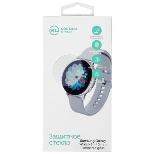 Купить Защитное стекло Red Line для Samsung Galaxy Watch6 40mm  5431297. Характеристики, отзывы и цены в Донецке