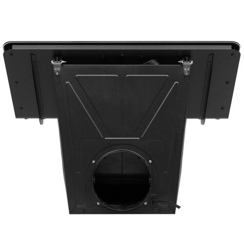 Купить Вытяжка наклонная KRONA SATURN 600 DN BLACK 4S черный/черный  9046665. Характеристики, отзывы и цены в Донецке