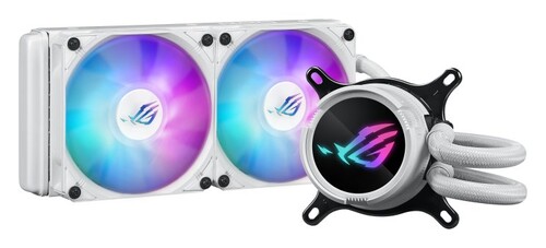 Купить Система охлаждения ASUS ROG Strix LC III 240 ARGB  белая  5625080. Характеристики, отзывы и цены в Донецке