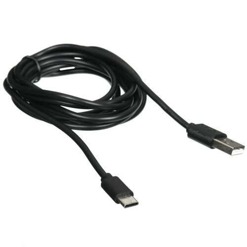 Купить Кабель круглый Aceline USB Type-C - USB 2.0 Type-A черный 2 м  9086569. Характеристики, отзывы и цены в Донецке