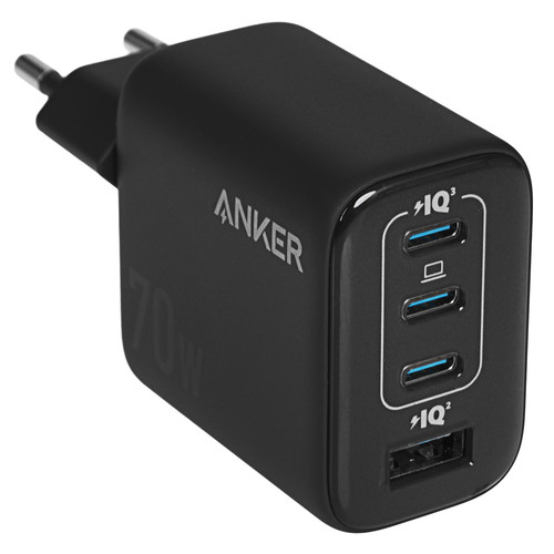 Купить Сетевое зарядное устройство Anker Zolo Charger 70W черный  5923179. Характеристики, отзывы и цены в Донецке