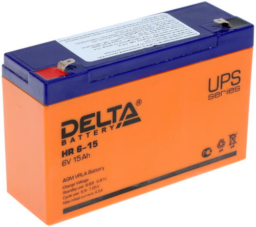 Купить Аккумуляторная батарея для ИБП Delta HR 6-15  1184920. Характеристики, отзывы и цены в Донецке