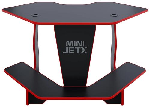 Купить Стол компьютерный VMMGAME JETXmini DARK черный/красный  9103574. Характеристики, отзывы и цены в Донецке