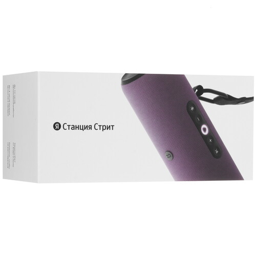 Купить Умная портативная колонка Яндекс Станция Стрит, фиолетовый  5635900. Характеристики, отзывы и цены в Донецке