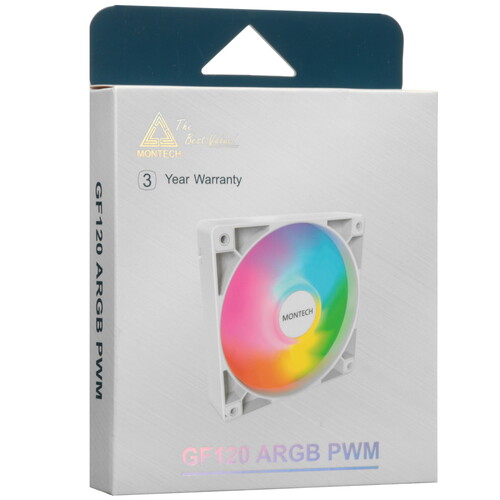 Купить Вентилятор Montech GF120 ARGB PWM  5620673. Характеристики, отзывы и цены в Донецке