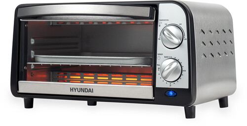 Купить Мини-печь Hyundai MIO-HY071 серебристый  9057715. Характеристики, отзывы и цены в Донецке
