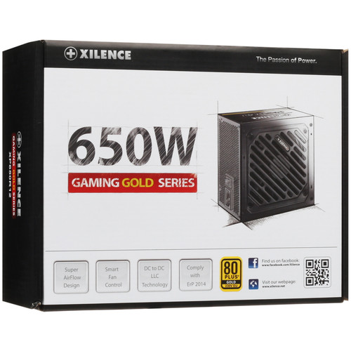 Купить Блок питания Xilence Gaming series XN320 650W [XP650R12] черный  5417070. Характеристики, отзывы и цены в Донецке
