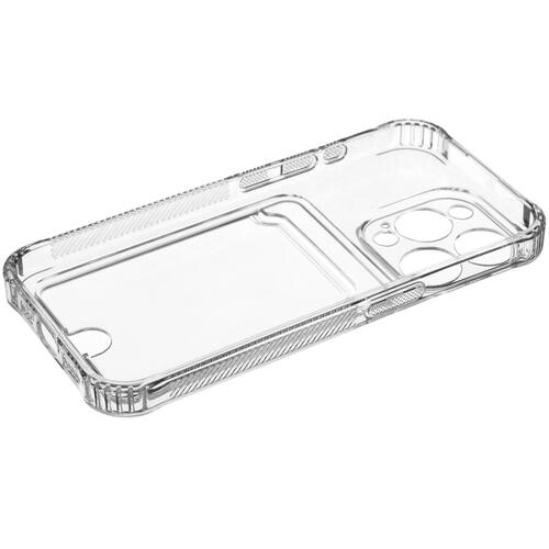 Купить Накладка  Aceline Pocket для Apple iPhone 15 Pro прозрачный  9081243. Характеристики, отзывы и цены в Донецке