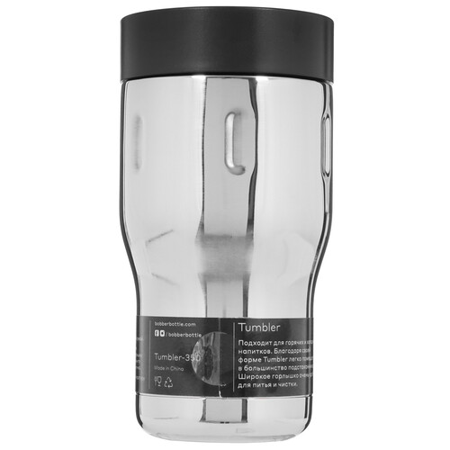 Купить Термокружка Bobber Tumbler-350 Glossy серебристый  4812939. Характеристики, отзывы и цены в Донецке