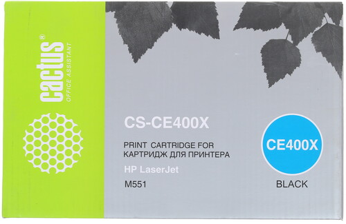 Купить Картридж лазерный Cactus CS-CE400X черный, с чипом  7939315. Характеристики, отзывы и цены в Донецке