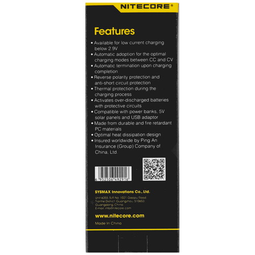Купить Зарядное устройство NITECORE UI1  9170803. Характеристики, отзывы и цены в Донецке