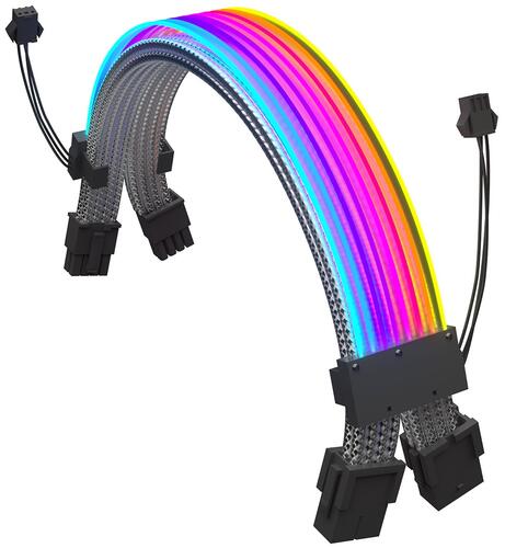 Купить Кабель для видеокарты ARDOR Gaming ARGB 8-pin  5076613. Характеристики, отзывы и цены в Донецке