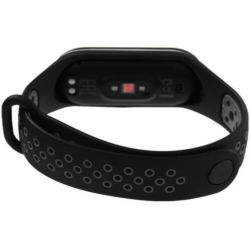 Купить Ремешок Aceline для Xiaomi Mi Smart Band 3/ 4 черный/серый  4847443. Характеристики, отзывы и цены в Донецке